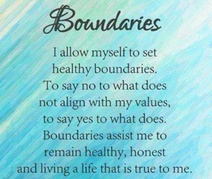 boundaries